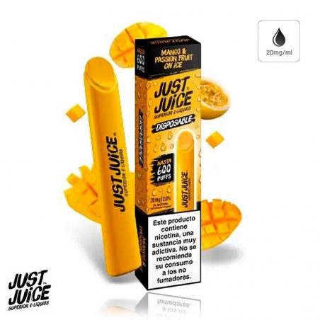 Pod Desechable Mg Mango Passion Fruit On Ice Just Juice