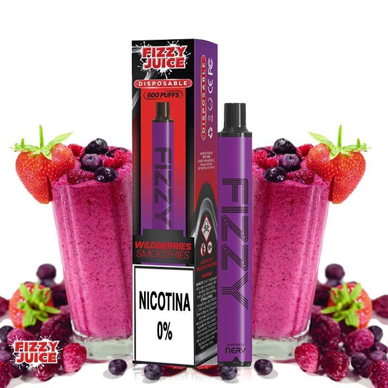 Pod desechable Wildberries Smoothies ZERO By Fizzy Juice LA CASA DEL POD
