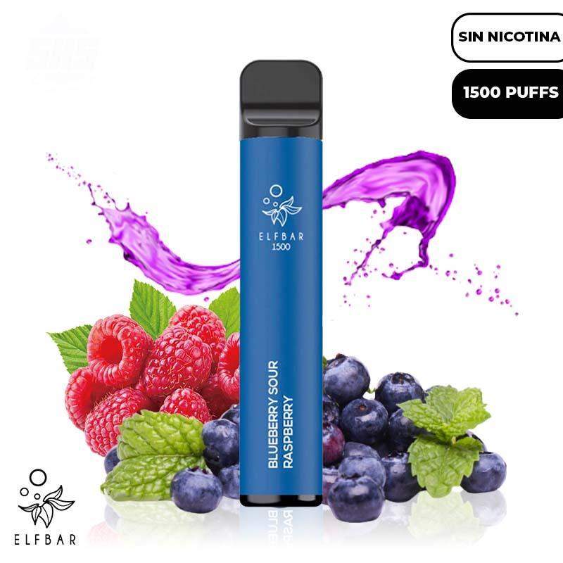 Pod Desechable Elfbar 1500 Blueberry Sour Raspberry by Elf Bar LA CASA DEL POD
