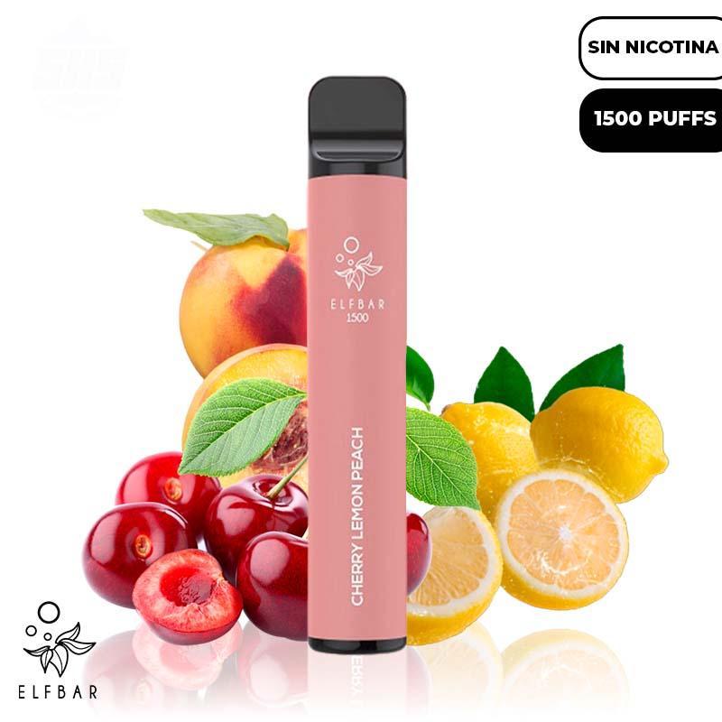 Pod Desechable Elfbar 1500 Cherry Lemon Peach by Elf Bar LA CASA DEL POD