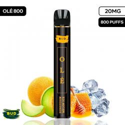 [Olé 800] Pod desechable Honeydew Melon Ice Olé 20mg by Bud Vape