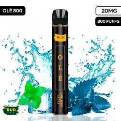 [Olé 800] Pod desechable Fresh Menthol Olé 20mg by Bud Vape