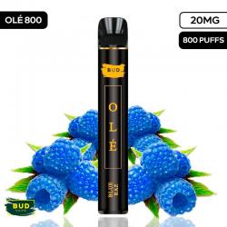 [Olé 800] Pod desechable Blue Razz Olé 20mg by Bud Vape