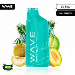 Wave 800 Bud Vape Triple Melon 20mg