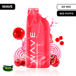 Wave 800 Bud Vape Kojak Caramel 20mg