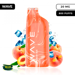 Wave 800 Bud Vape Peach Ice 20mg