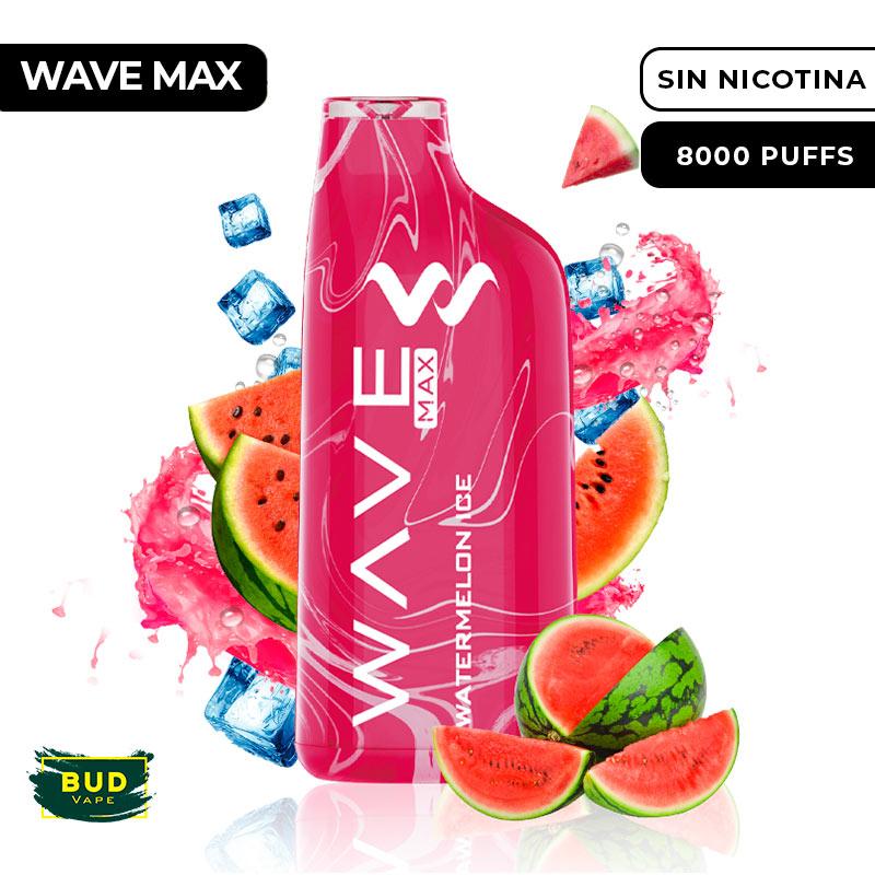 Wave Max 8000 Bud Vape Watermelon Ice 0mg